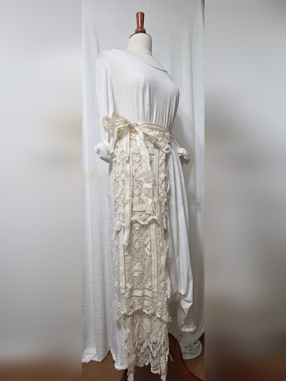 OVERLAY🩷CAPLETTE🩷 APRON🩷 MOSSIE ANNA ARTISAN DESIGN NWT